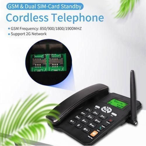 Generic Wireless Desk Phone, Phone Support, Dual SIM, 2G L-andline - image 4