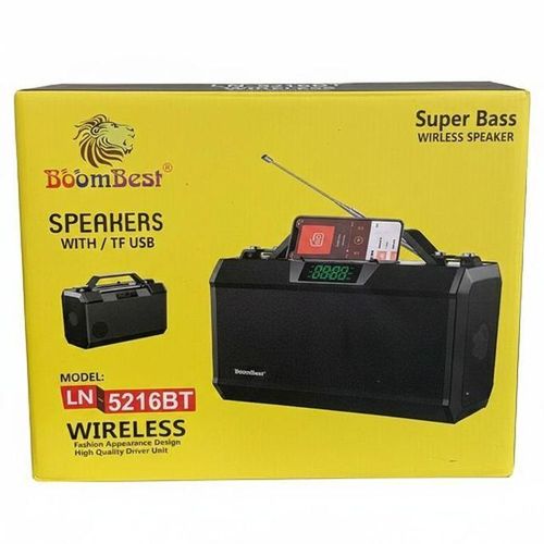 Enceinte Bluetooth sans fil Good Bass Série LN | Poignée | Coloris Noir ou Rouge/Noir