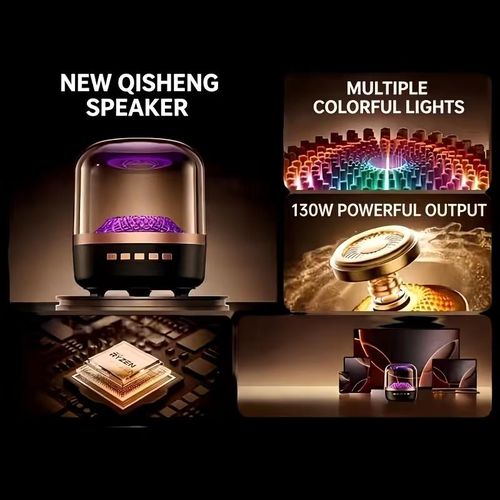 product_image_name-Generic-Bluetooth Speaker with FM Radio & Crystal RGB Lighting – TWS Pairing Supported-2