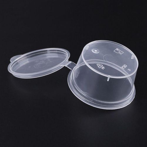 10pcs Kitchen Disposable Plastic Sauce Cup Pot Chutney Container