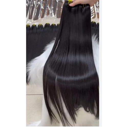 product_image_name-Generic-2Pcs Bundle Premium Double Drawn Vietnam Bone Straight Hair - Black-4