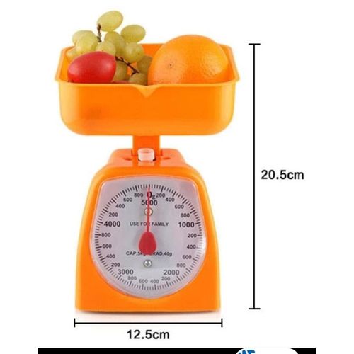 KC Picture colour kitchen scale household food scale mechanical spring platform weighting scale