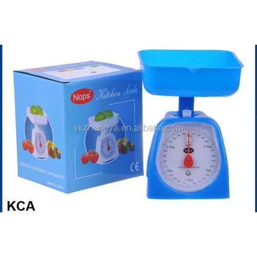 KC Picture colour kitchen scale household food scale mechanical spring platform weighting scale - image 3