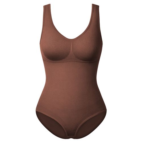 Shop Generic Women Shapewear Bodysuit Waist Trainer Vest Full Body Shaper Tummy  Control Bodysuits Slimming Underwear Sexy V Neck Tank Tops Online