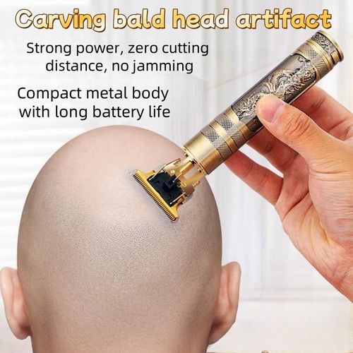 product_image_name-SUNDASELF-Rechargeable Metal Simple Style Hair Clippers-3