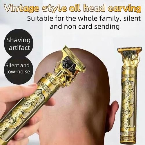 product_image_name-SUNDASELF-Rechargeable Metal Simple Style Hair Clippers-4