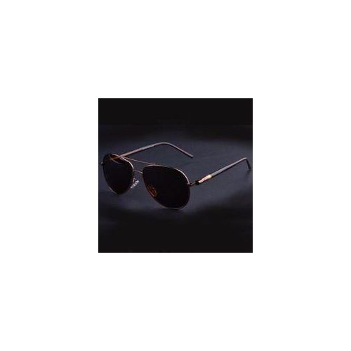 Generic Men Oversized Aviation Metal Frame Sun Glasses