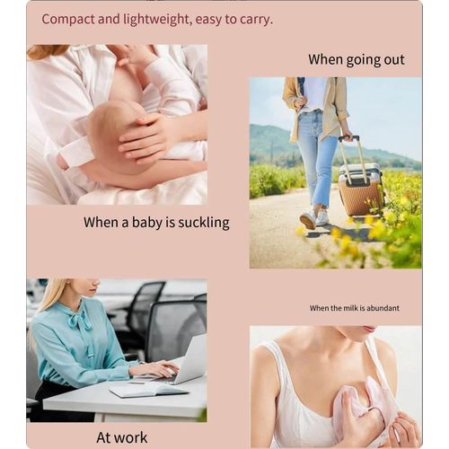 product_image_name-Yaticrab-Portable Automatic Electric Wearable Breast Pump - pink-6