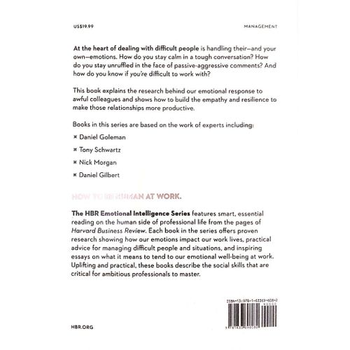 Harvard Business School Emotional Intelligence: Dealing With Difficult People - image 2