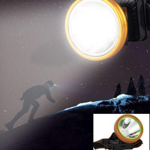 product_image_name-Generic-High Power LED Rechargeable Headlamp For Hike,Fishing- Black-4