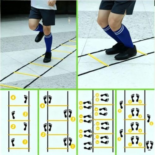 viwomik Premium Agility Training Set – 6m Ladder + 5 Cones for Speed & Footwork Drills - image 5