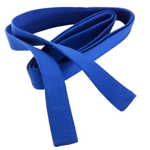 product_image_name-Decathlon-Martial Arts Piqué Belt 2.80m - Blue-1