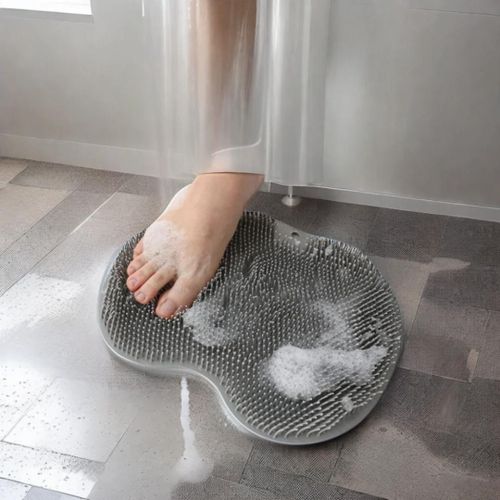 product_image_name-Generic-Shower Foot Scrubber Mat - Grey-2