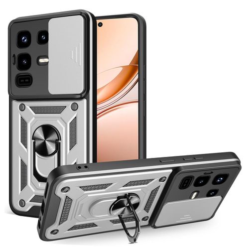Generic For Infinix Note 50 Pro 4G TPU+PC Phone Case(Silver)