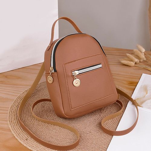 Buy Little Backpack for Ladies Leather Fashion Backpack Handbags Mini  Rucksack Women Designer Convertible Backpack Purse Online at desertcartINDIA