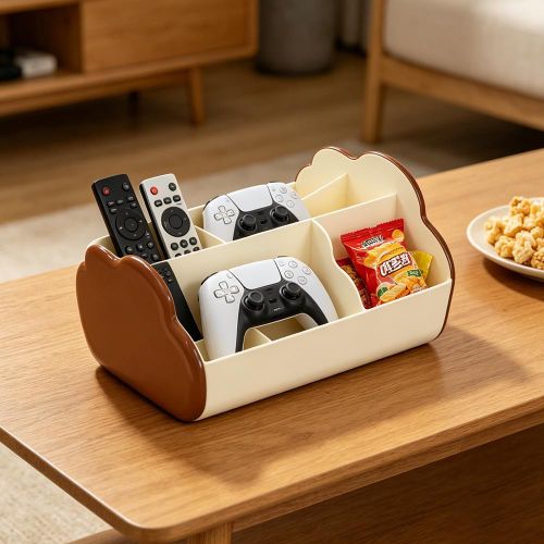 Generic Cute Cloud Shaped Desk Organizer, Multi-Compartment Pen Holder for Office & School Supplies - image 5