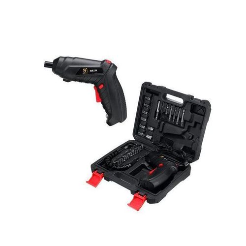 product_image_name-Genetic-Rechargeable  Electric Cordless Screwdriver Set -Black-4