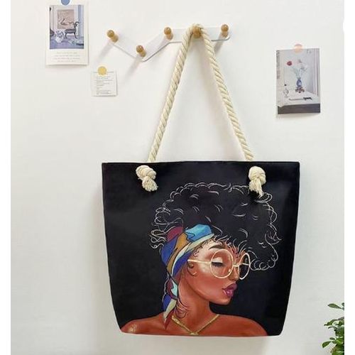 product_image_name-Generic-Fashion Ladies Tote Handbag - Multicolor-2