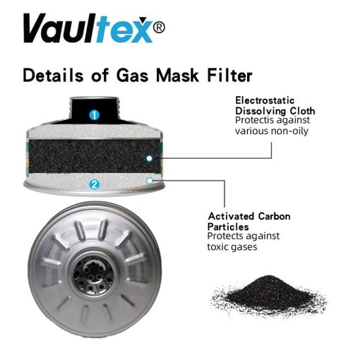 product_image_name-VAULTEX-Full Face Respirator / Mask with Multi-gas Filter-5