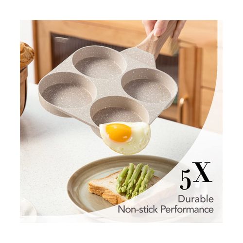 Shop 915 Generation Egg Pan Omelette Pan, 4-Cup Nonstick Egg
