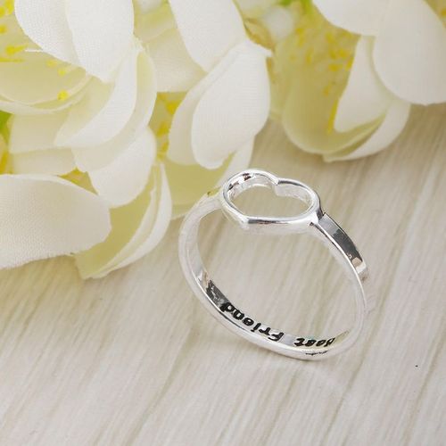 Buy Friendship Band Silver Ring, Friendship Ring for Best Friends, Boho Ring,  Handmade, 925 Sterling Silver, Handcrafted, Gift for Best Friend Online in  India - Etsy
