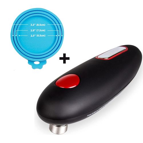 Electric Can Opener Mini One Touch Automatic Smooth Edges Jar Can
