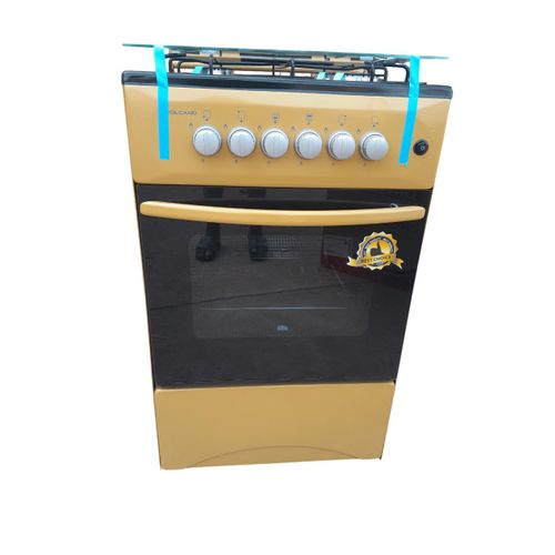 product_image_name-Volcano-Gas Cooker/ Oven - 4 Burner - Gold-1