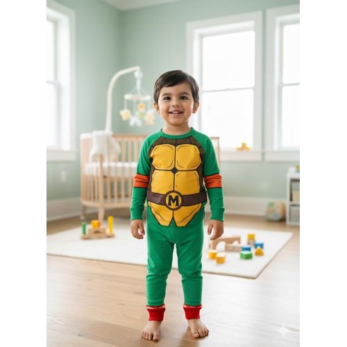 product_image_name-Generic-Kids 2 Piece Cartoon Character Wear-Pajamas Set-1