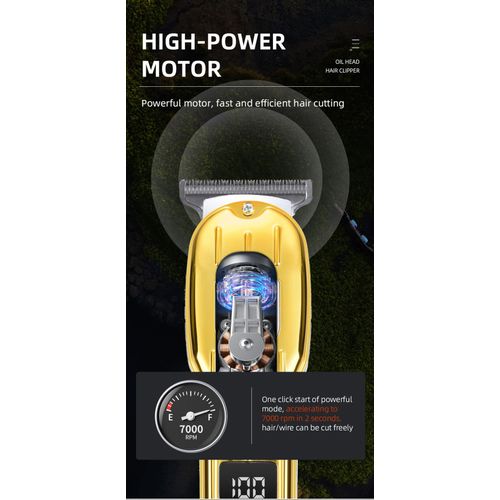 Generic Hair Clipper/Rechargeable Hair Trimmer/Shaving Machine - image 6
