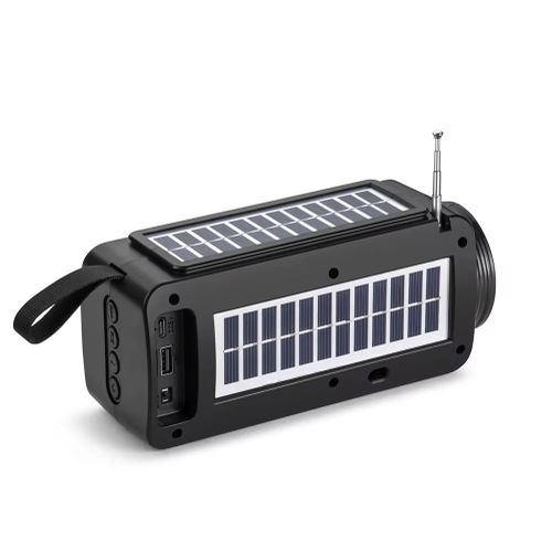 product_image_name-Generic-Wireless solar Bluetooth speaker- black -1
