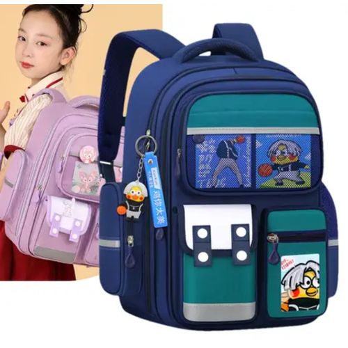 AD Lower Primary  Children School Bag - Green