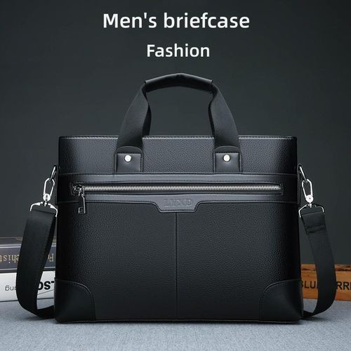 product_image_name-Fashion-Men's Business Briefcase,Diagonal Handbag,Shoulder Bag,Computer Bag - Black-2