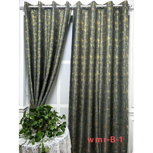 product_image_name-Generic-2-in-1 Luxury Window Curtain High Quality - 150cm x 240cm - Multi-1