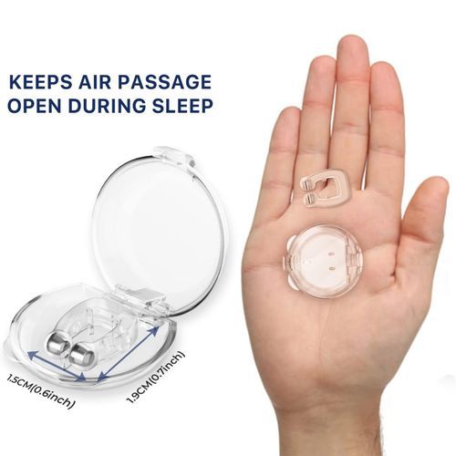 product_image_name-Generic-6 pcs Silicone Magnetic Anti Snoring Devices - transparent-3