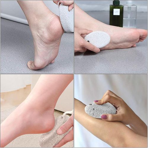 product_image_name-Generic-Pumice Stone 2 Pcs - Foot Pumice Stone for Feet Hard Skin Remover, Foot Scrubber Stone for Dead Skin, Calluses and Corns-3