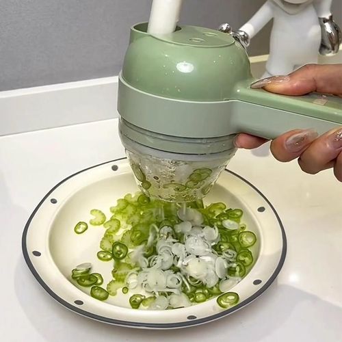 product_image_name-Generic-Portable USB Rechargeable Electric Mini Food Chopper Set-6