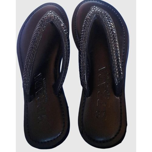 product_image_name-african sandals-Women's Fashion - High Quality Ladies African Wear Sandals -  Black -1