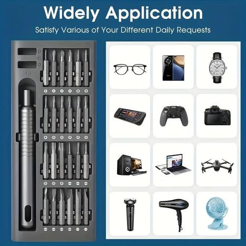 Generic 24 In 1 Precision Magnetic Screwdriver Set - Black - image 5