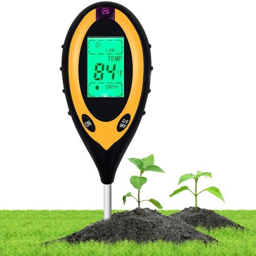 Generic 3 In 1 Soil PH Meter Sunlight PH Tester Garden Flowers Soil Moisture  Sensor Meter Plants Acidity Humidity PH Monitor Detector-3 In 1