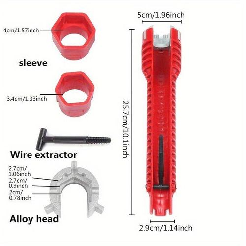 product_image_name-Generic-(8 in 1) Faucet and sink installer, multi-function wrench plumbing tool for-5