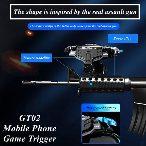 Generic 2pcs PUBG Game Controller, Game Trigger, Game Button Controller - image 2