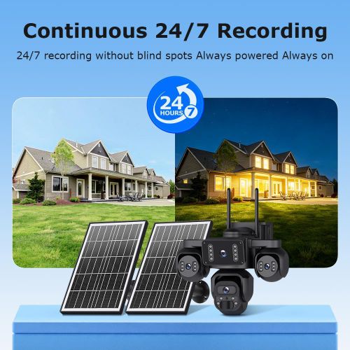 Generic 4 Lens 4G Solar Security Camera - image 3
