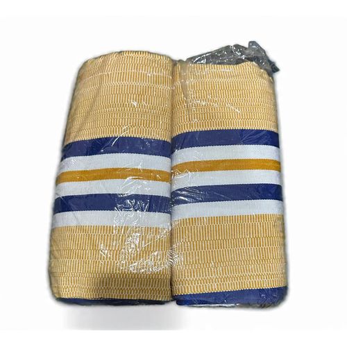 product_image_name-Kente Africa-Northern Ghana Kente Traditionally Weaved 4 Yards gold/white-1