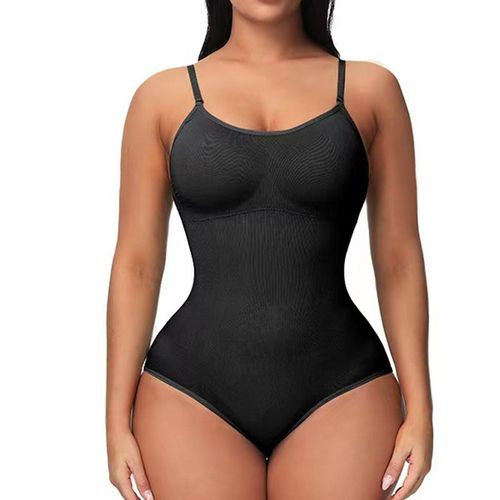 Shop Fashion Women s body shaping jumpsuit European and American abdominal  tightening and hip lifting suspender chest support and body beautification  corset Online