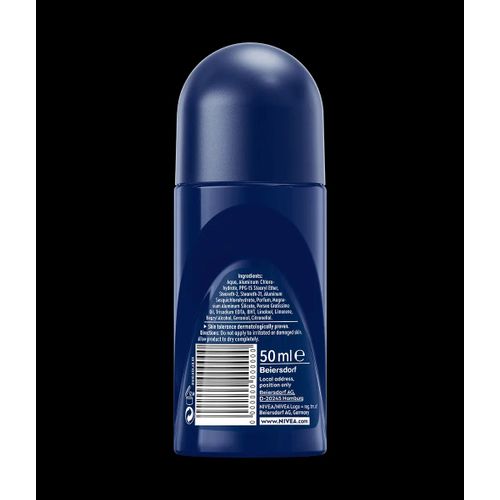 NIVEA Dry Impact Roll On - 50ml (Pack of 2)