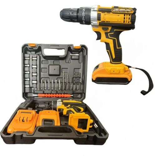 product_image_name-Drill Doctor-Cordless Drill Machine Set-Yellow. -1