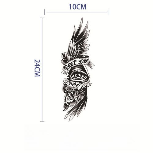 product_image_name-Generic-Temporary Tattoos Juice Tattoo Stickers Herbal Semi-permanent Waterproof Non-reflective Male Small Arm Flower Arm Personalized Lasting High Graded-4