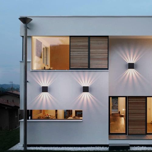 Generic Outdoor Waterproof LED Wall Spotlight – Wall-Mounted Decorative Lights for Patio, Porch and Garden - image 3