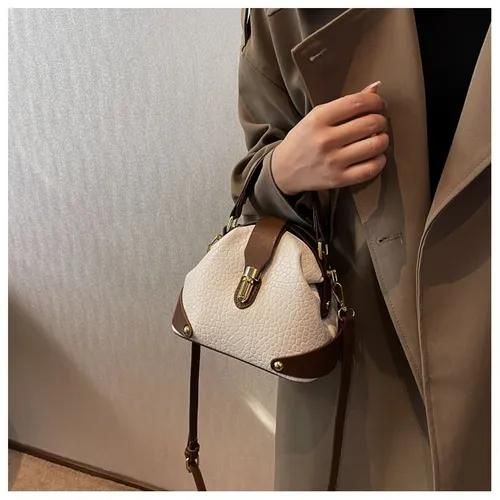 product_image_name-Fashion-Women's Elegant  Handbag,PU Leather Bag, Casual Trendy Versatile High-end Commuting Bag -1