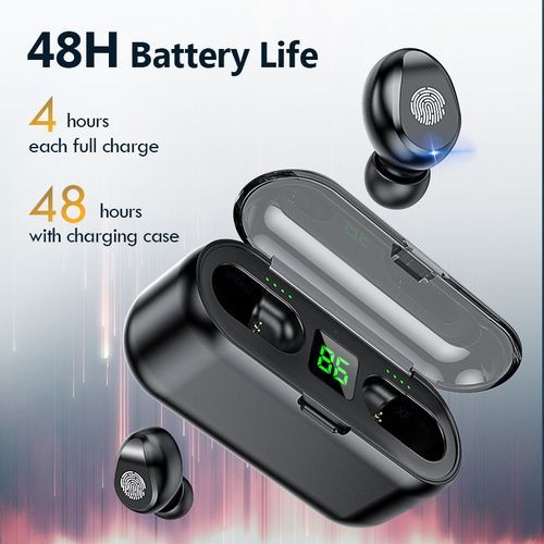 product_image_name-Generic-Wireless Fingerprint Touch Headset Bluetooth 5.1 Earphones-5